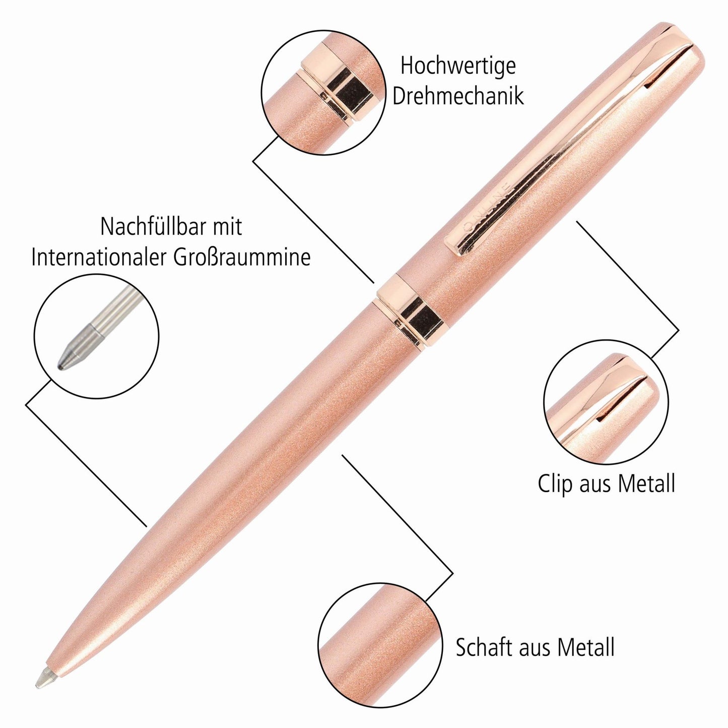Klausurenstift - Das Luxus-Kombi-Paket - Füller & Kugelschreiber
