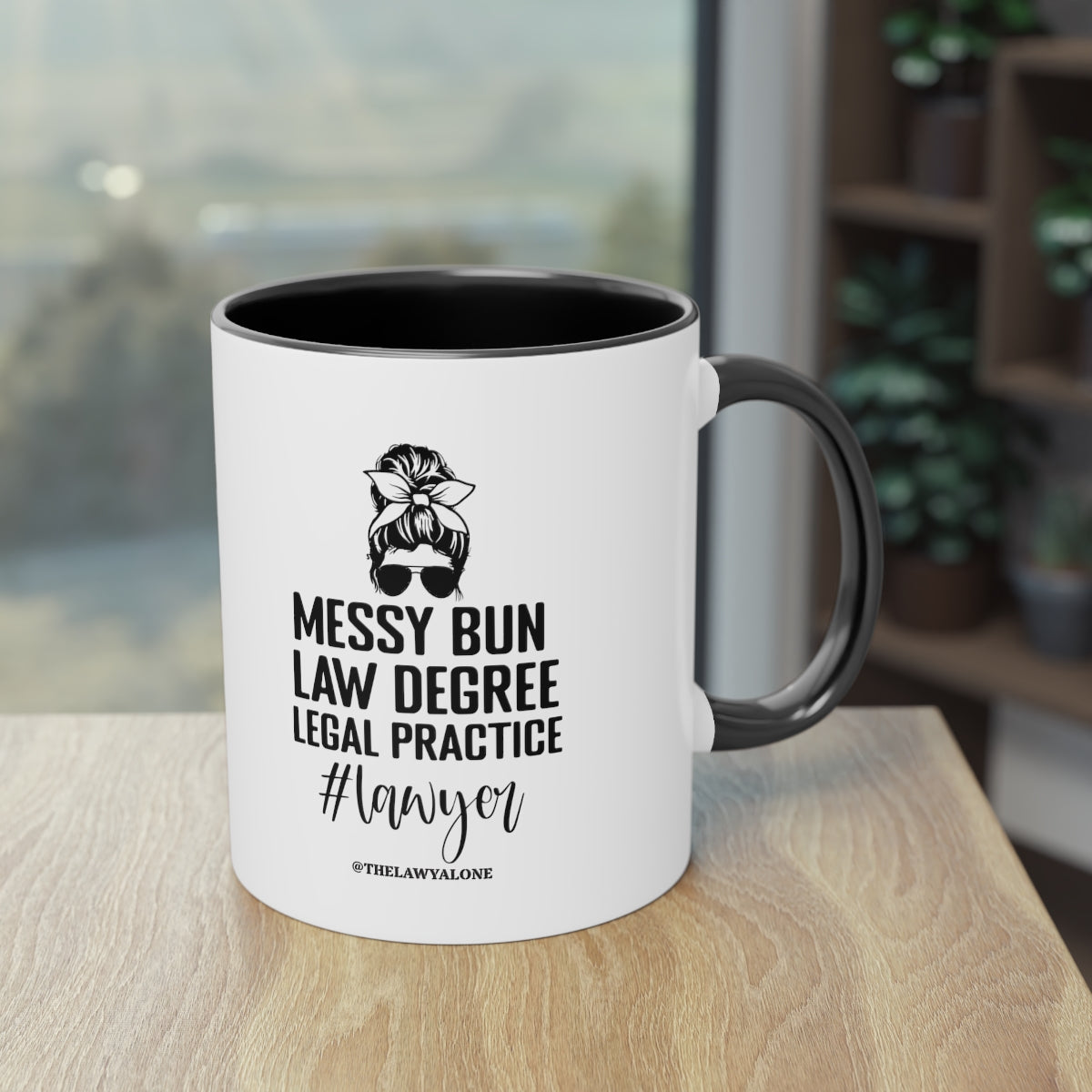 Messy Bun - The Lawyal One Tasse