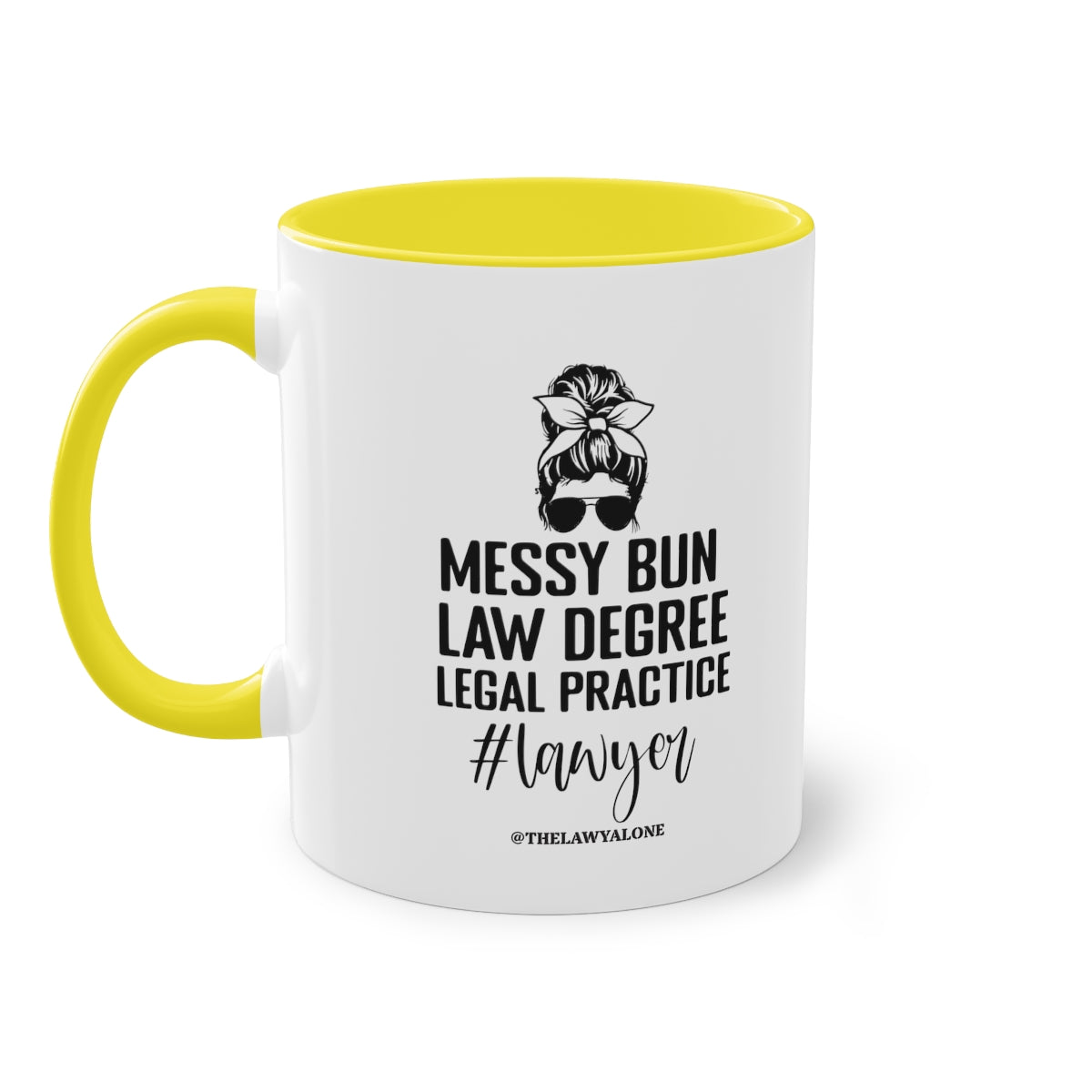 Messy Bun - The Lawyal One Tasse