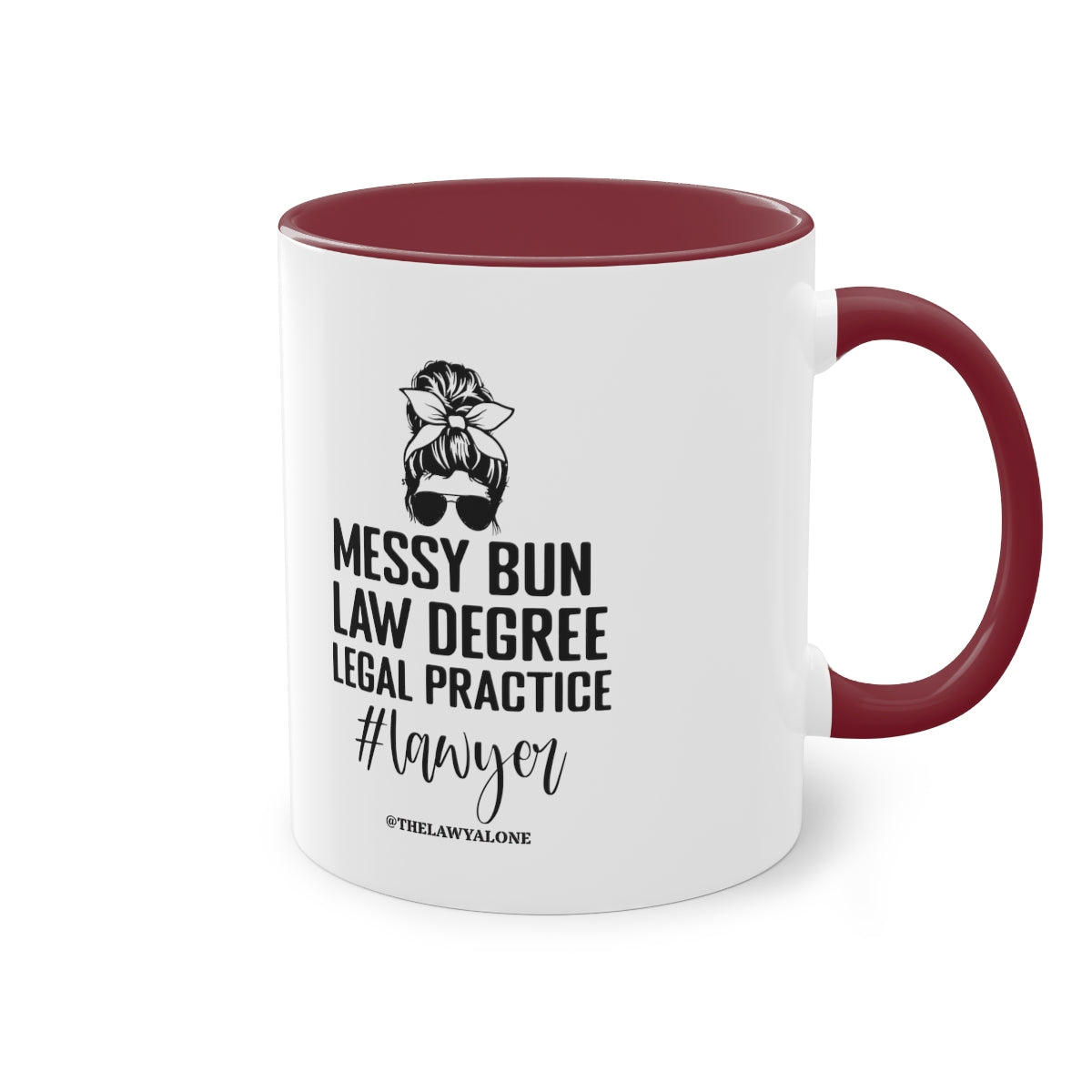 Messy Bun - The Lawyal One Tasse