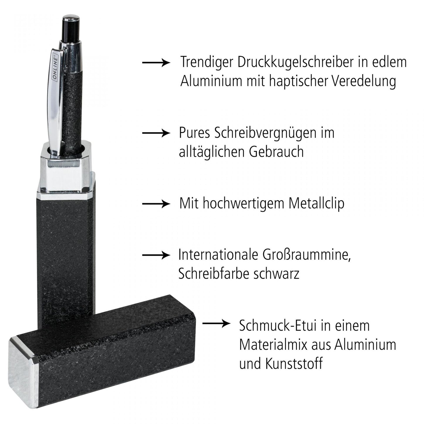 Der perfekte Klausurenstift - Grafite Ball Pen - Made in Germany seit 30 Jahren