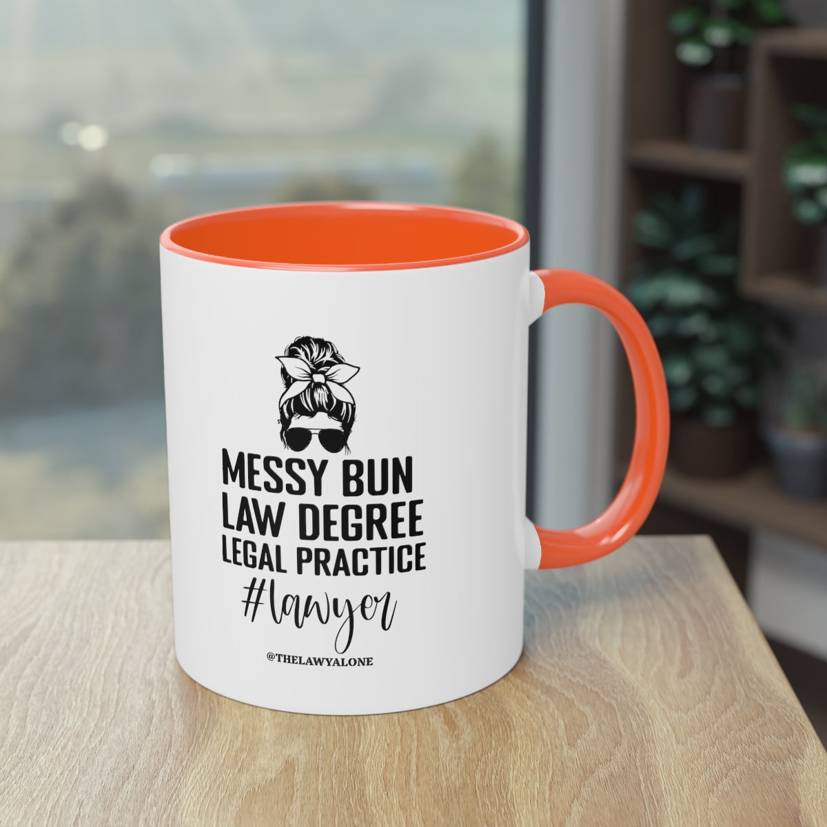 Messy Bun - The Lawyal One Tasse