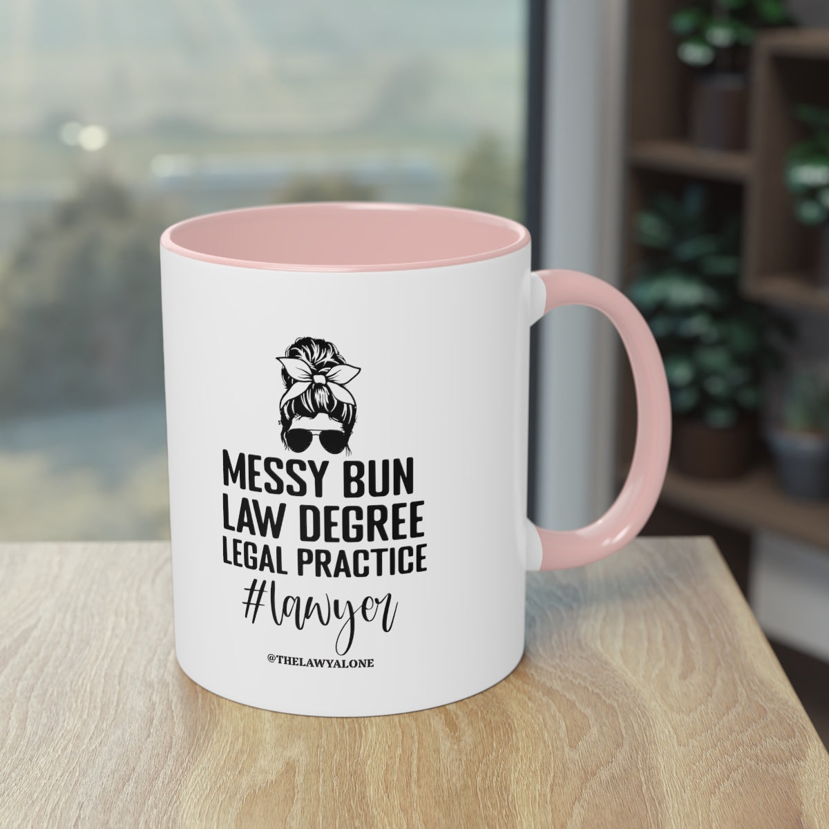 Messy Bun - The Lawyal One Tasse