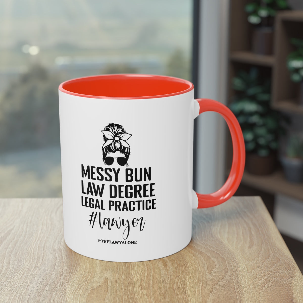 Messy Bun - The Lawyal One Tasse