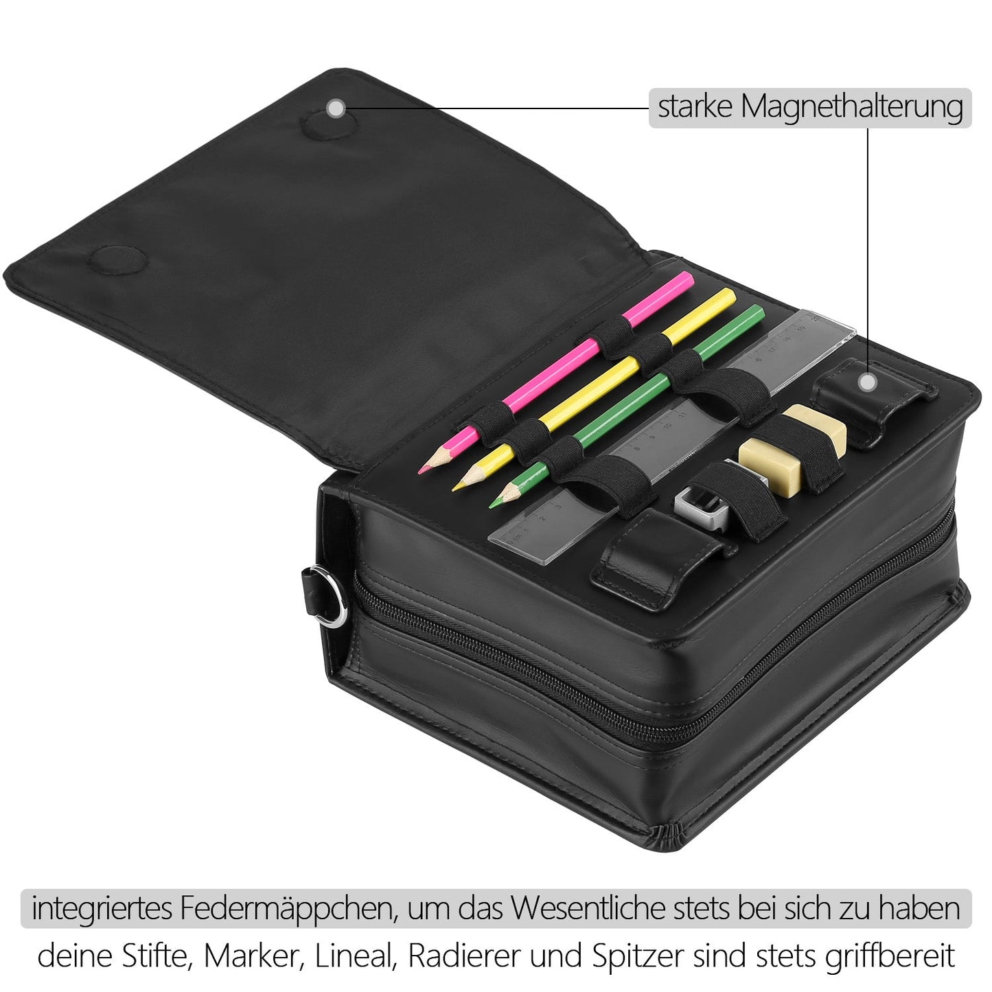 praktische Tasche für Schönfelder in schwarz perfekt für die Kanzlei