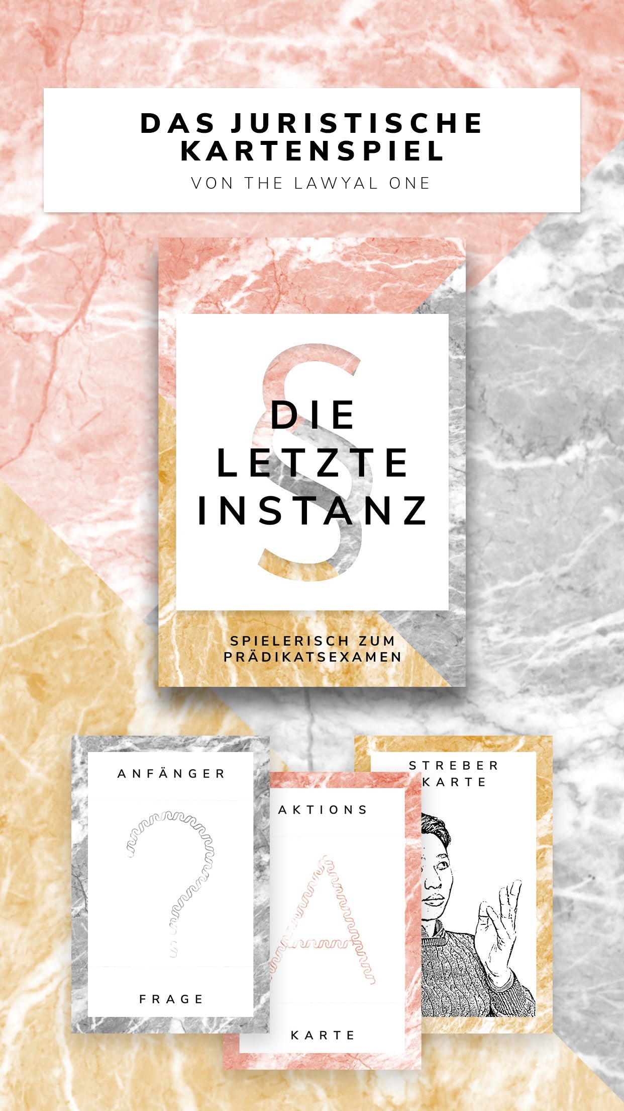 "Die letzte Instanz" - Das Kartenspiel zum Jura Studium