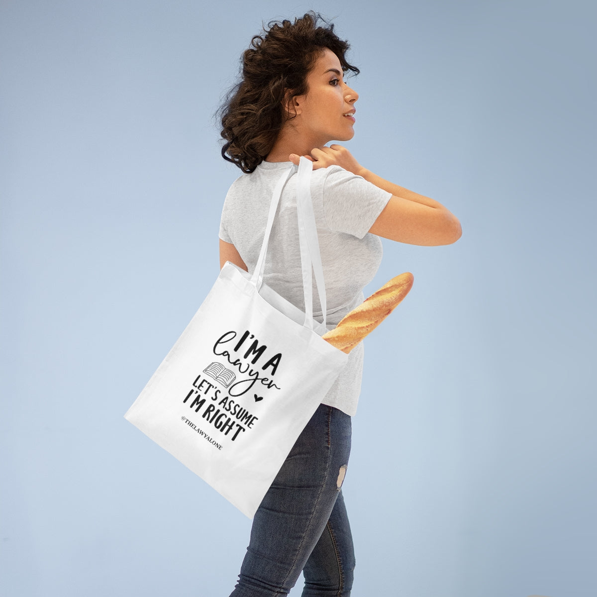 Tote Bag The Lawyal One - I'm Right