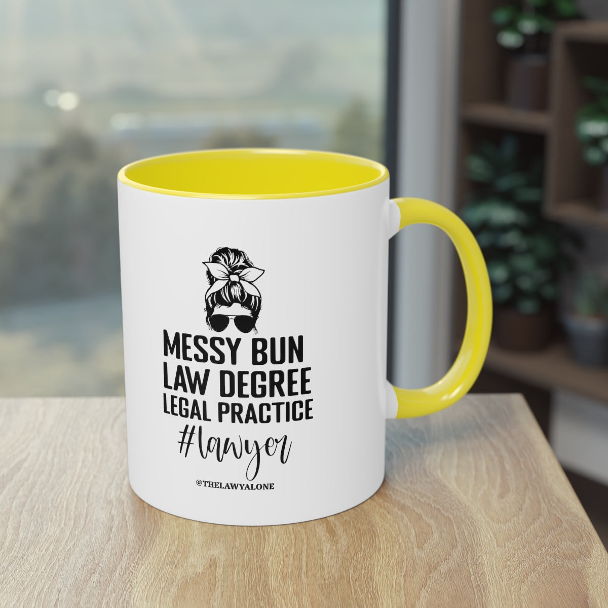 Messy Bun - The Lawyal One Tasse