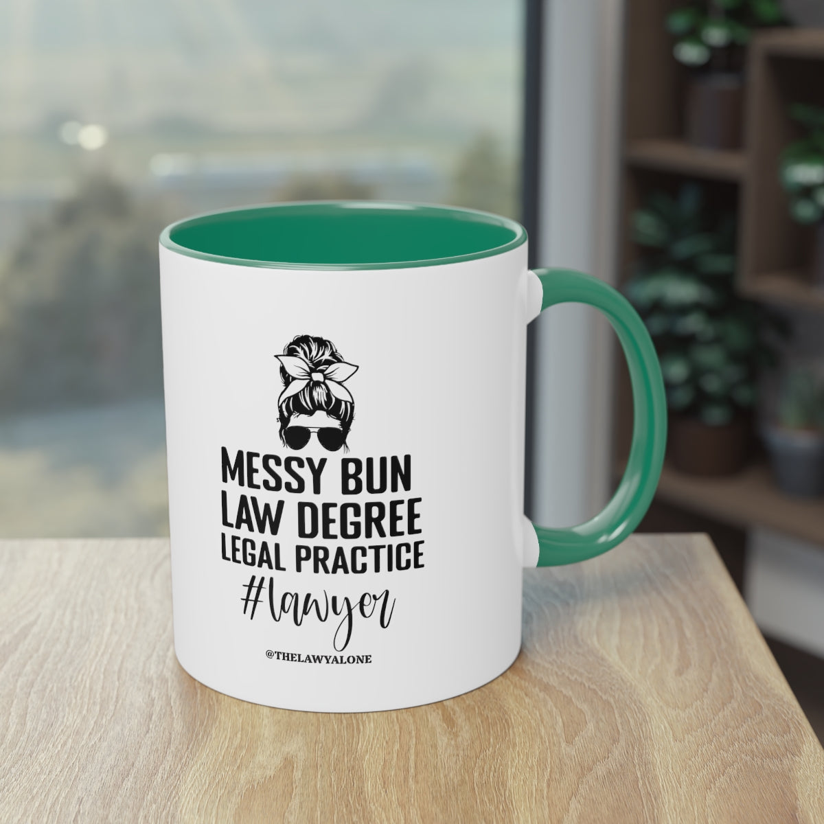 Messy Bun - The Lawyal One Tasse