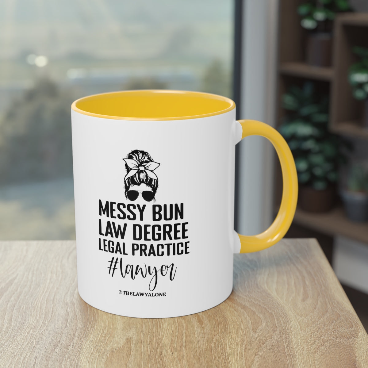 Messy Bun - The Lawyal One Tasse