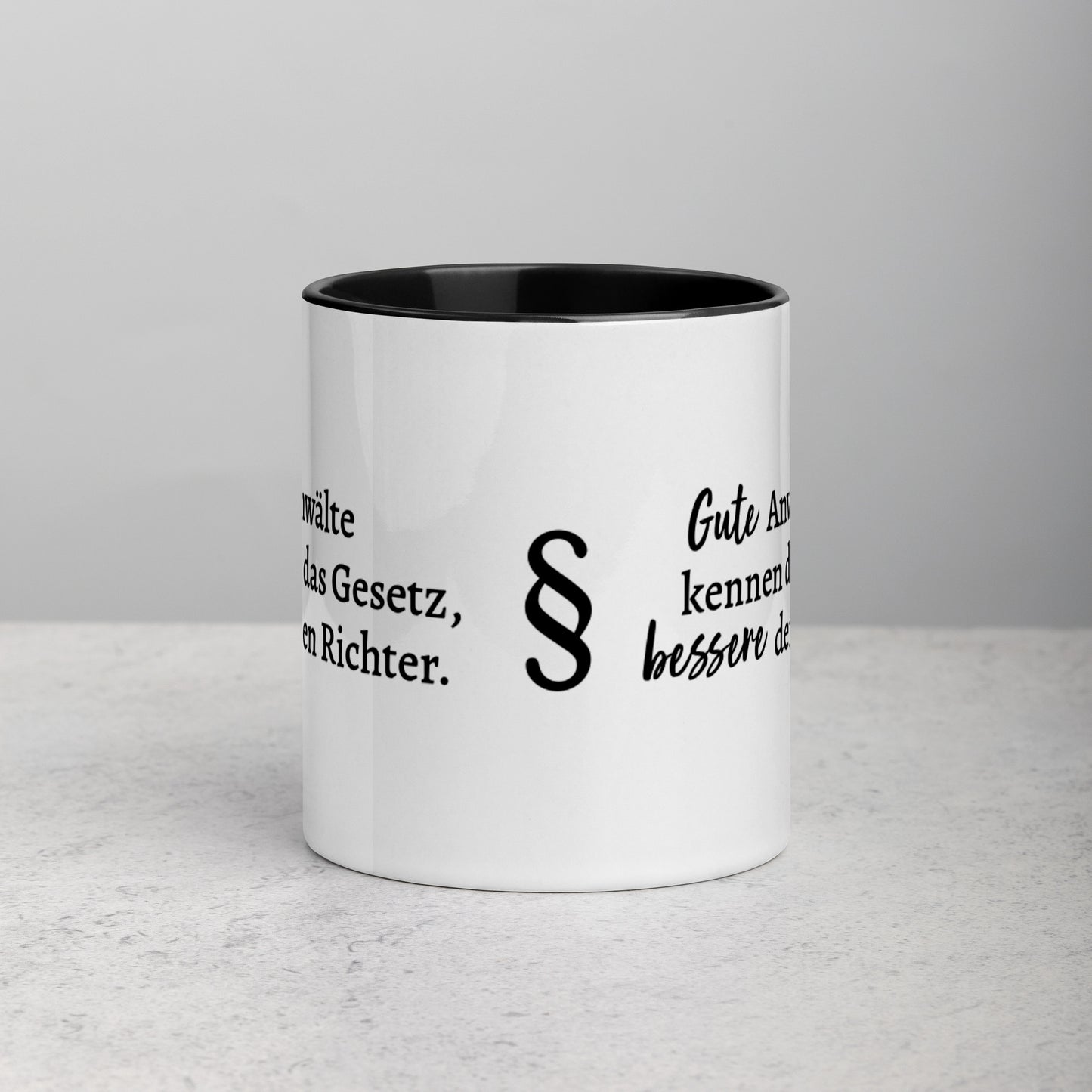 Tasse mit farbiger Innenseite - Richter