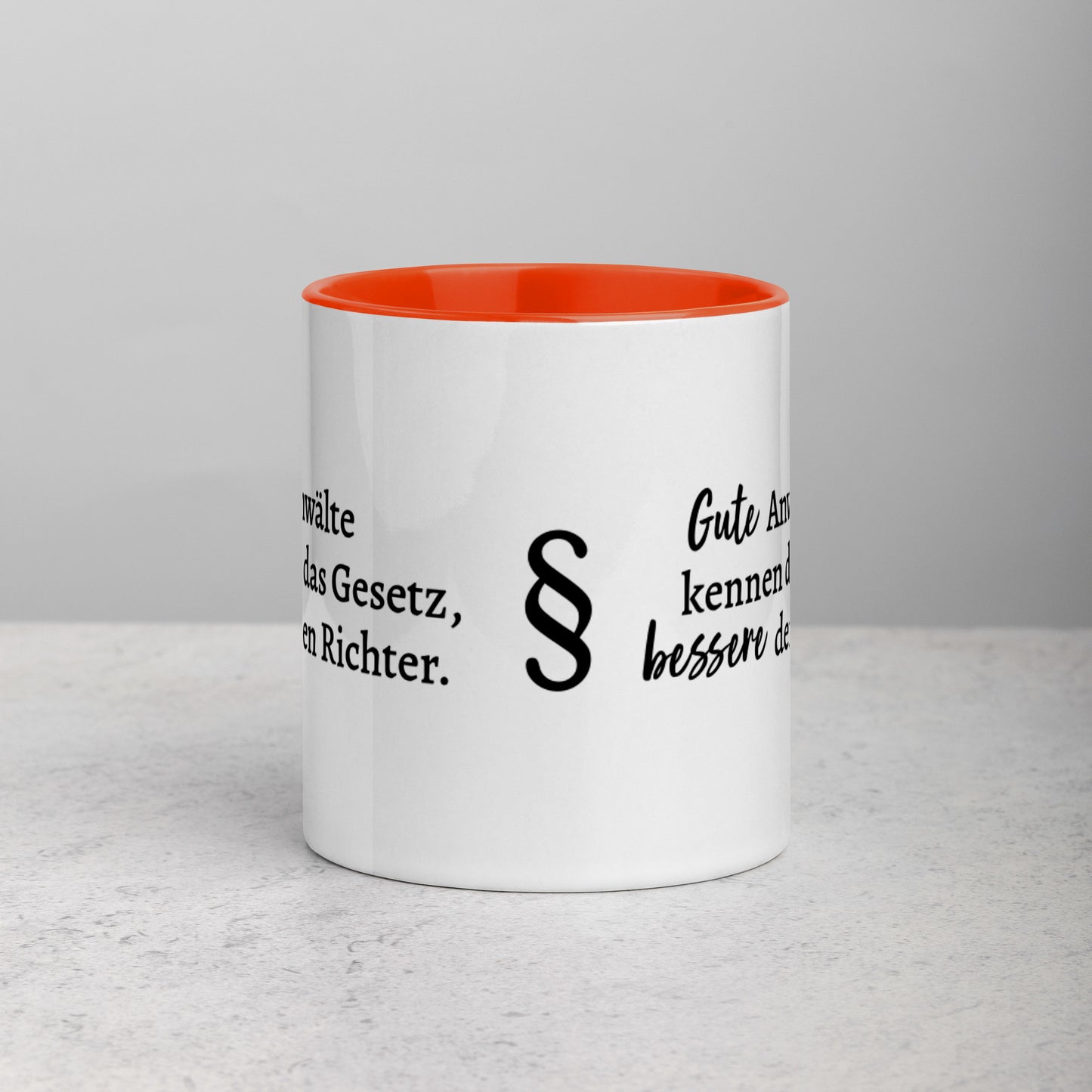 Tasse mit farbiger Innenseite - Richter