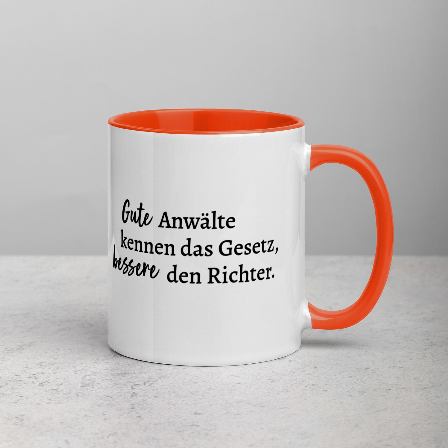 Tasse mit farbiger Innenseite - Richter