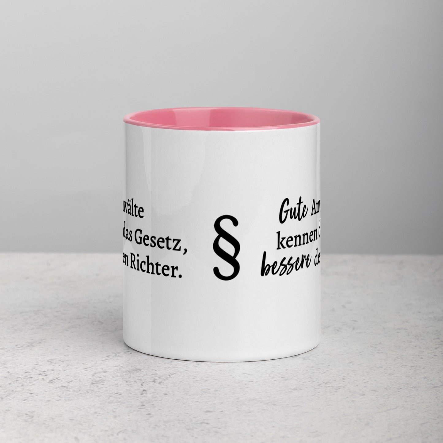 Tasse mit farbiger Innenseite - Richter
