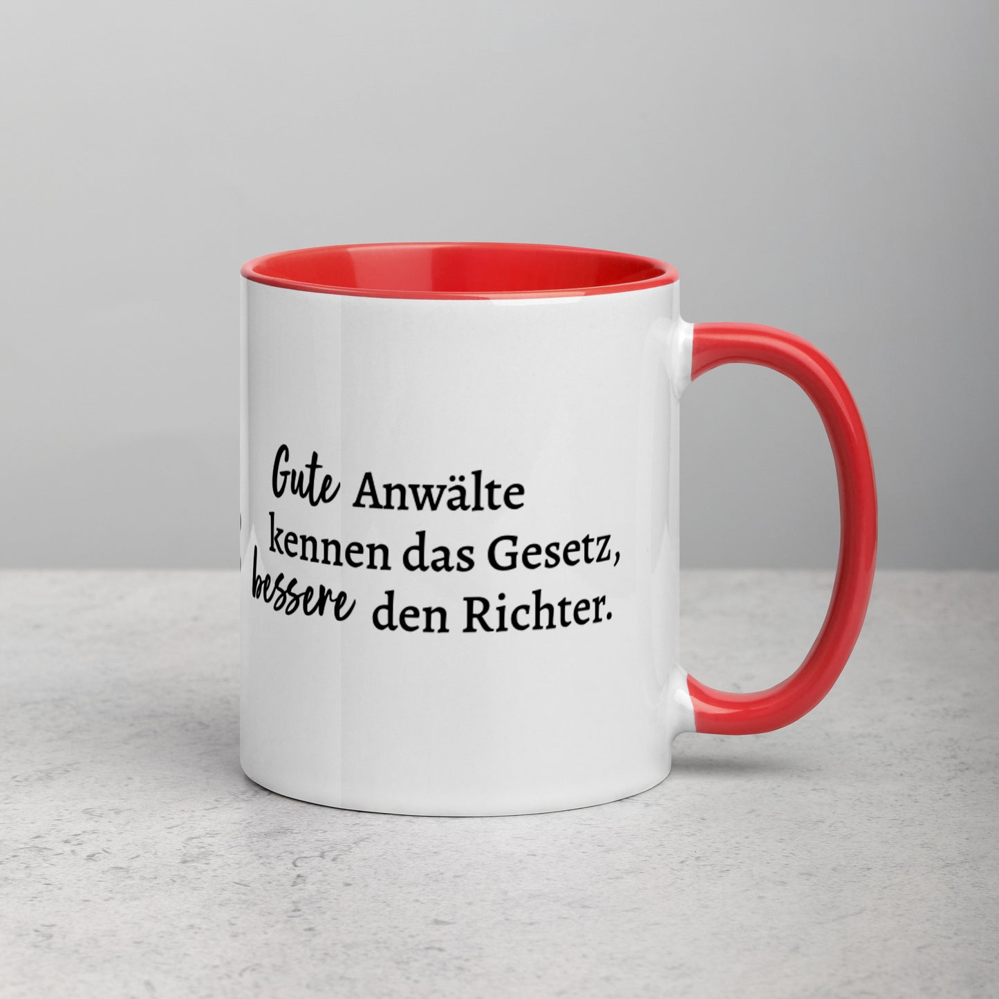 Tasse mit farbiger Innenseite - Richter