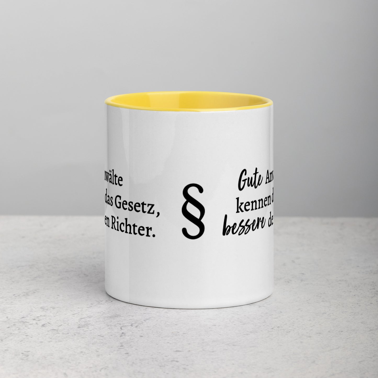 Tasse mit farbiger Innenseite - Richter
