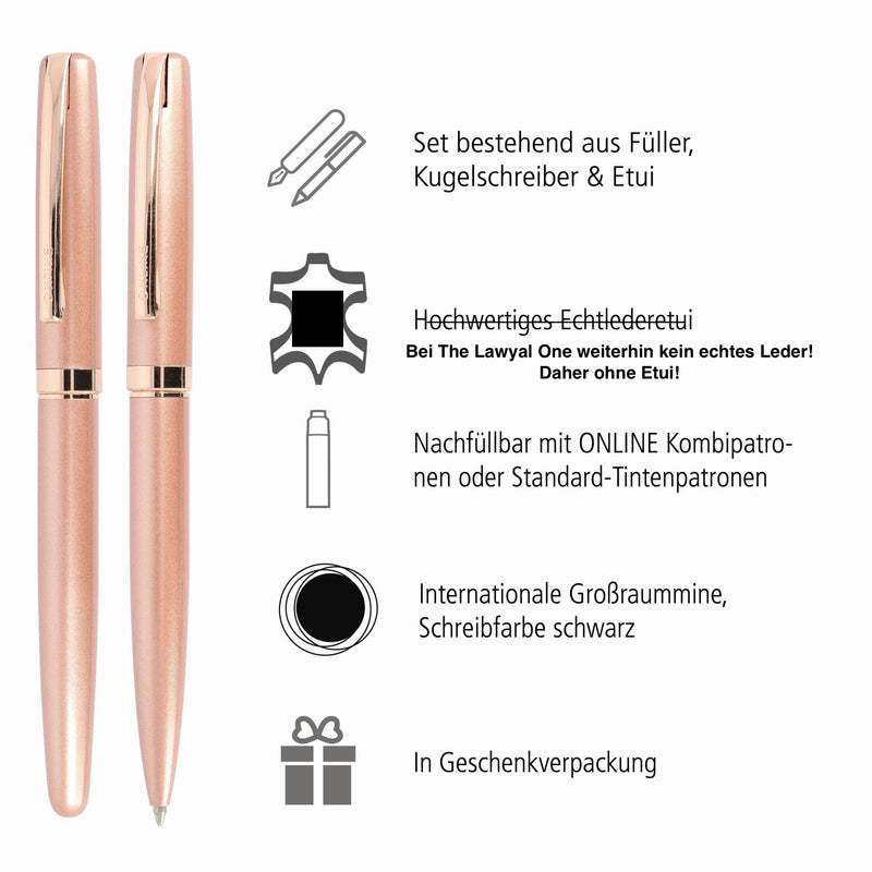 Klausurenstift - Das Luxus-Kombi-Paket - Füller & Kugelschreiber