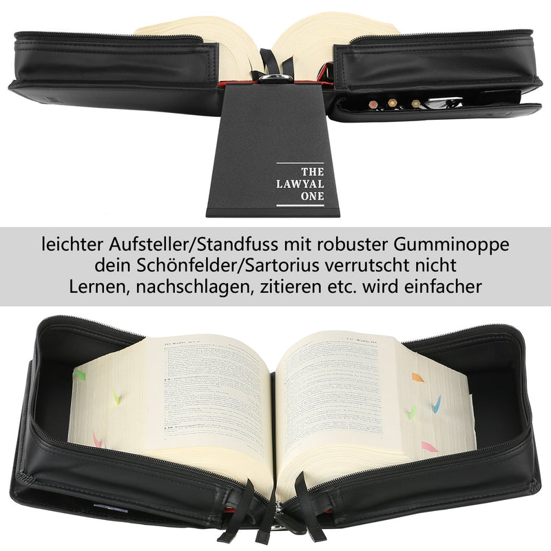Habersack Tasche für Jura-Studenten in Schwarz – The Lawyal One