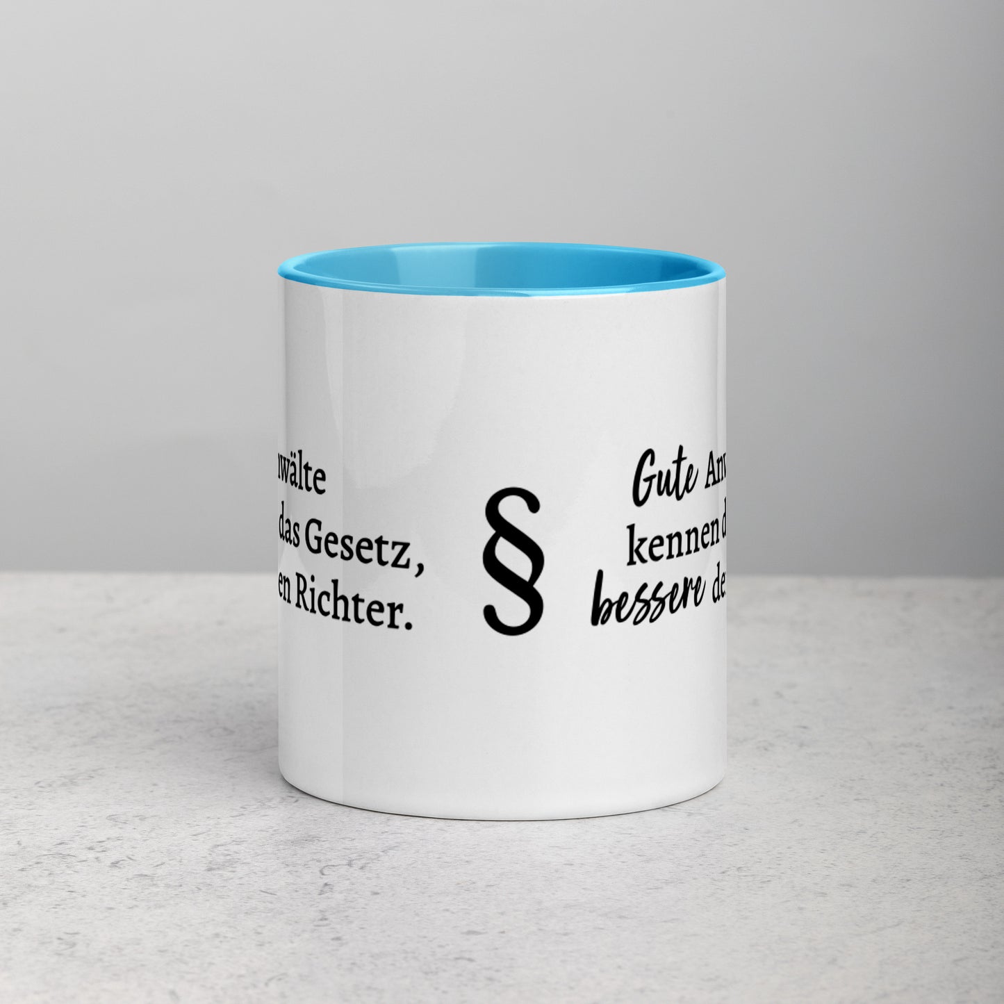 Tasse mit farbiger Innenseite - Richter