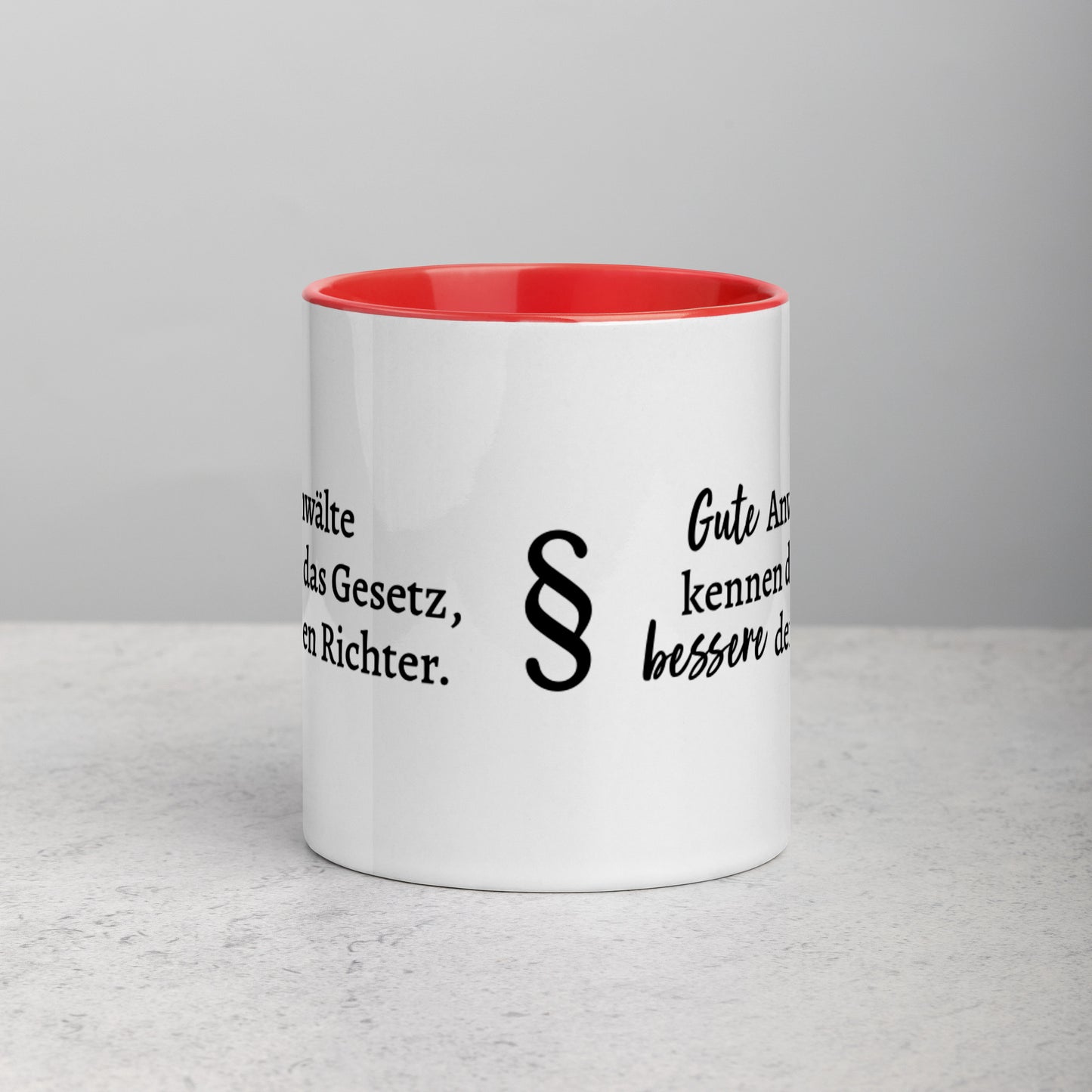 Tasse mit farbiger Innenseite - Richter