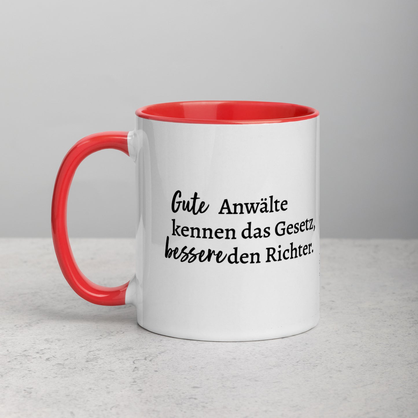 Tasse mit farbiger Innenseite - Richter