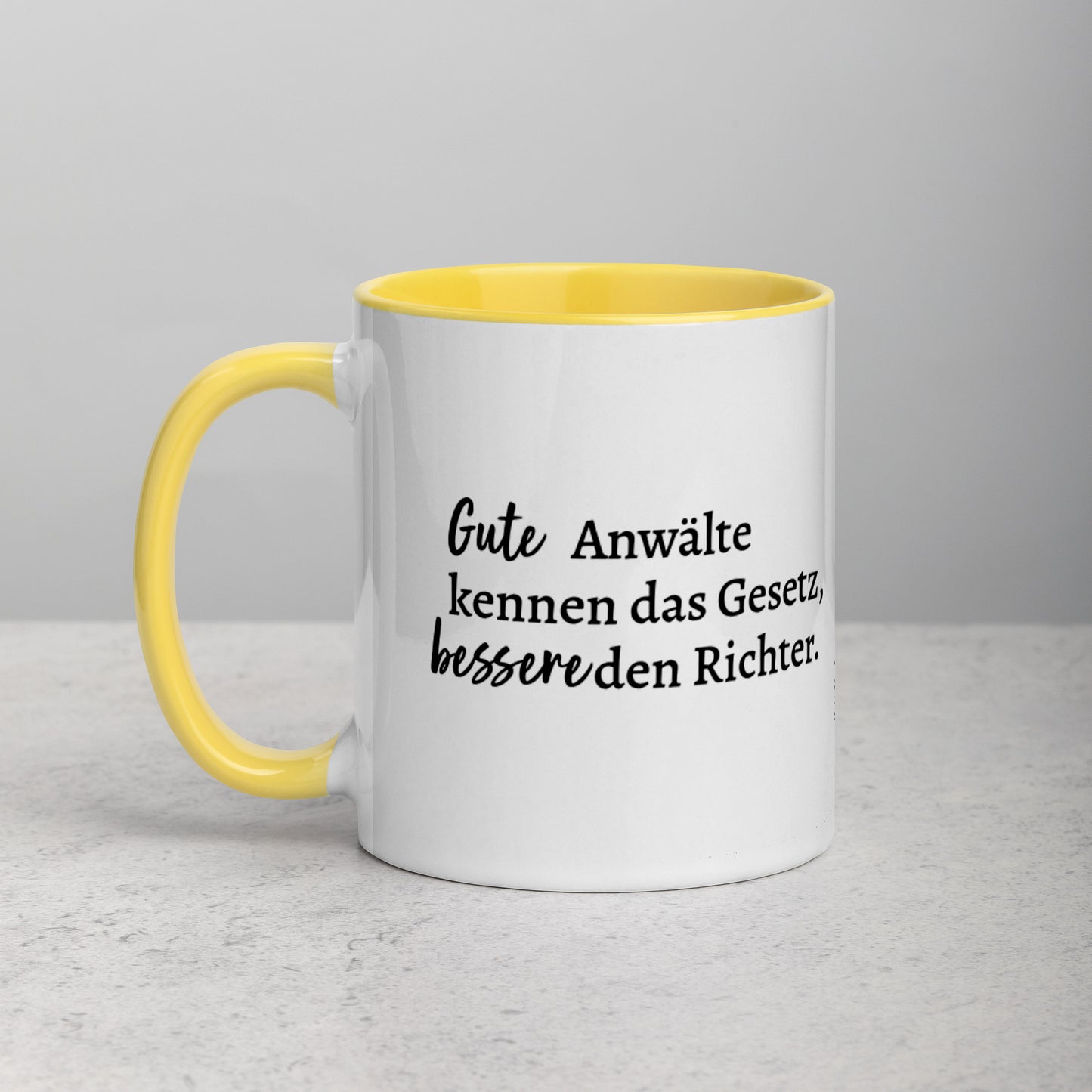 Tasse mit farbiger Innenseite - Richter