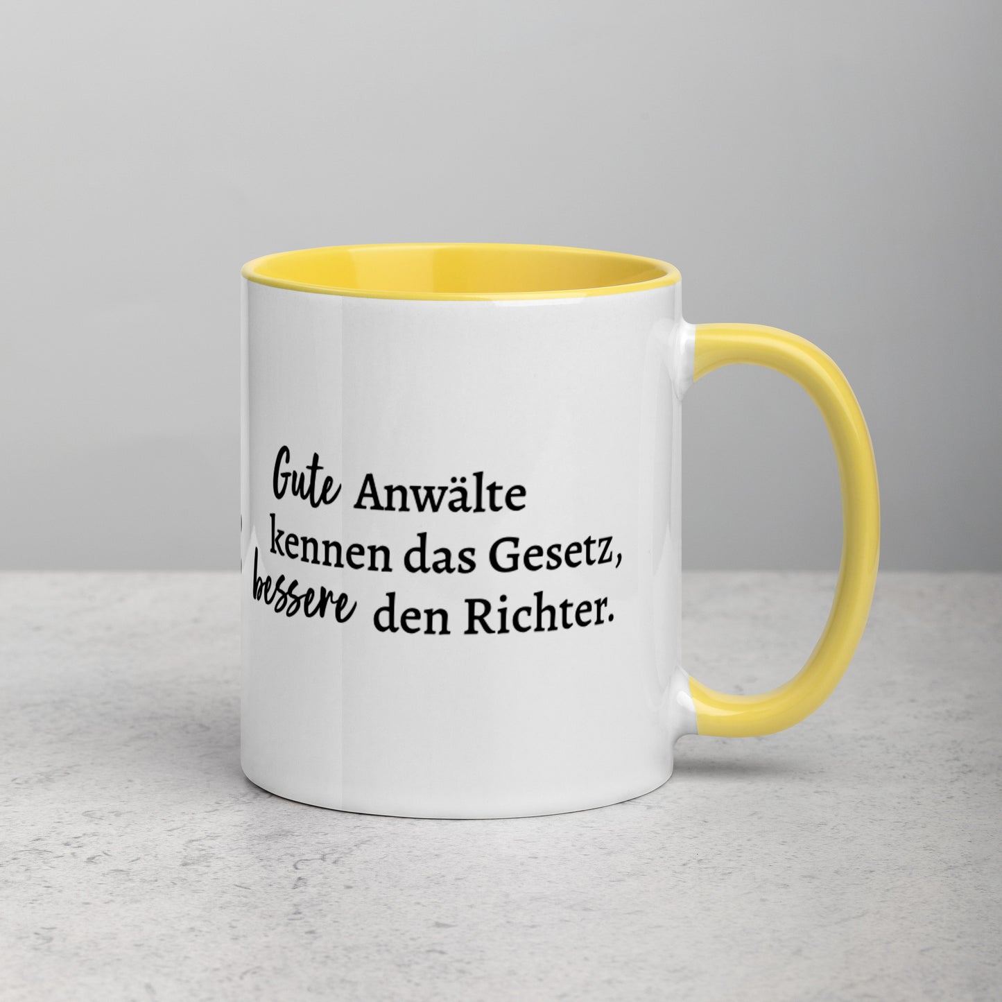 Tasse mit farbiger Innenseite - Richter